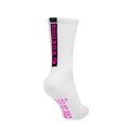 Chaussettes DOGMOM rose néon