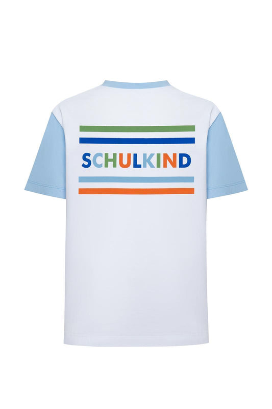 Schoolchild light blue T-shirts