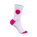Neon Pink Leopard Socks