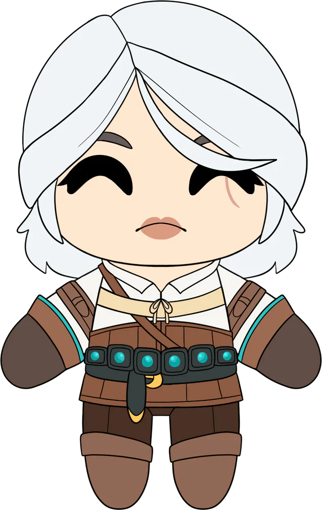 Peluche Ciri The Witcher Netflix Youtooz