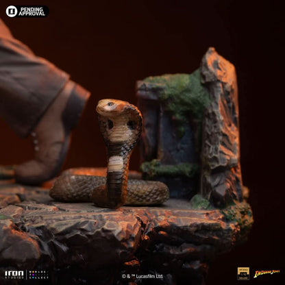 Indiana Jones Deluxe Statue - Indiana Jones - Art Scale 1/10 - Iron Studios