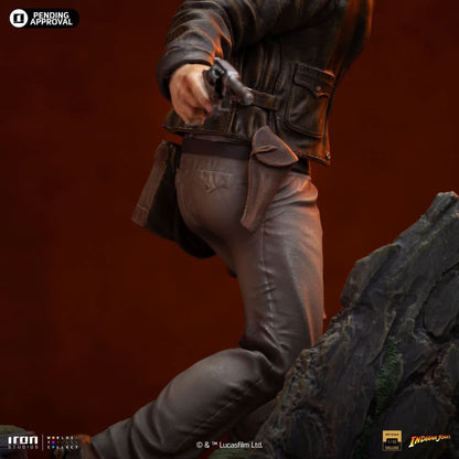 Indiana Jones Deluxe Statue - Indiana Jones - Art Scale 1/10 - Iron Studios