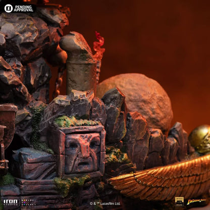 Indiana Jones Deluxe Statue - Indiana Jones - Art Scale 1/10 - Iron Studios