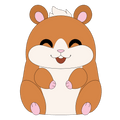 Jamie the Hamster Plush – 22.9 cm