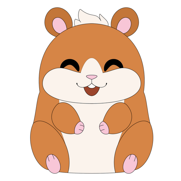 Jamie le Hamster en Peluche (23CM)