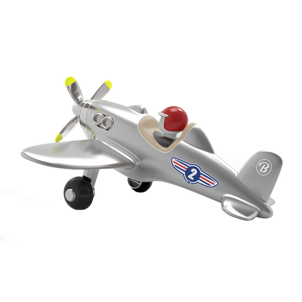 Jet Plane Flugzeug Silber