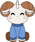 Peluche Jschlatt Ram – 15,2 cm