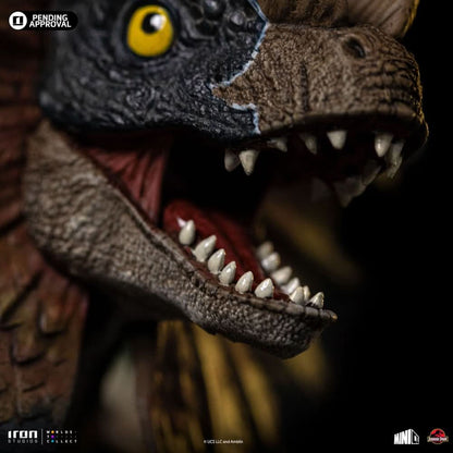 Dilophosaurus Statue - Jurassic Park - MiniCo - Iron Studios