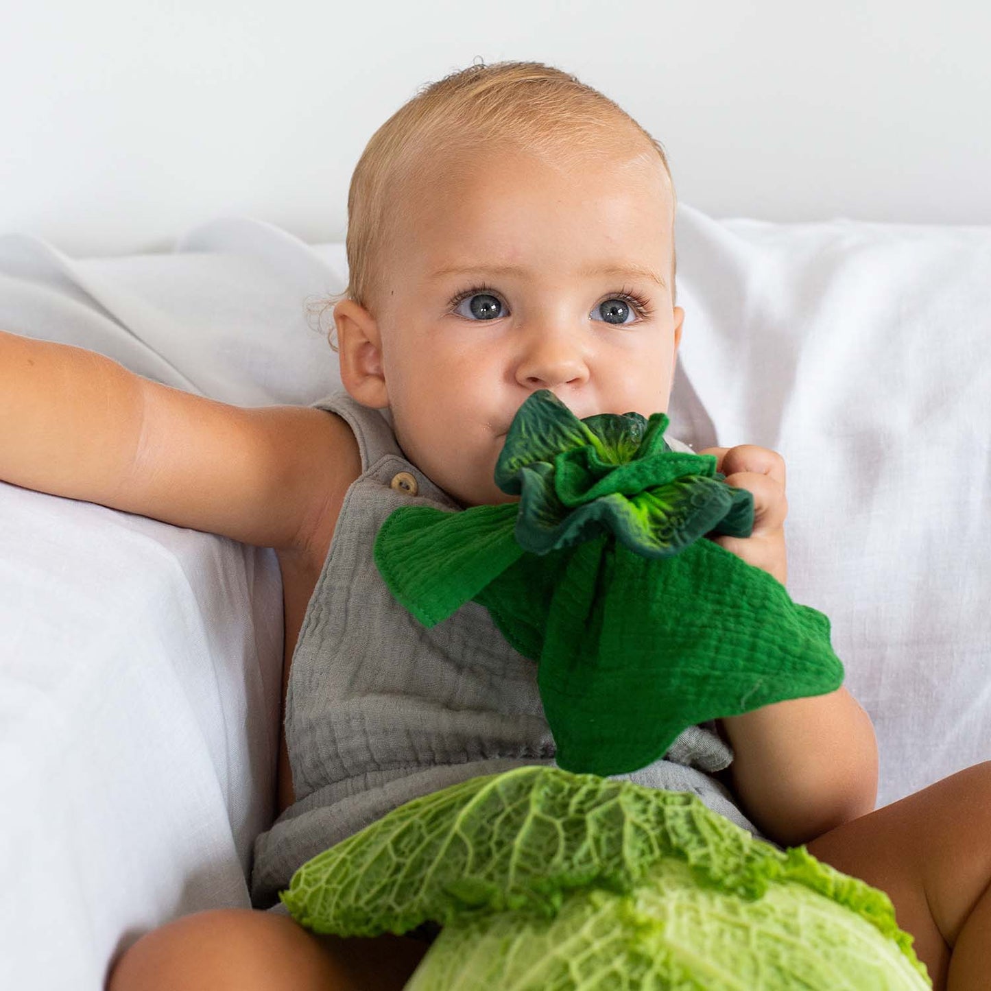 Kendall the Kale Mini Plush Teether