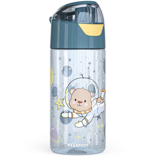 Children's Drinking Bottle Lightweight Water Bottle - Astronaut Bear