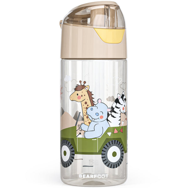 Kids' Drinking Bottle Lightweight Water Bottle - Safari Brown