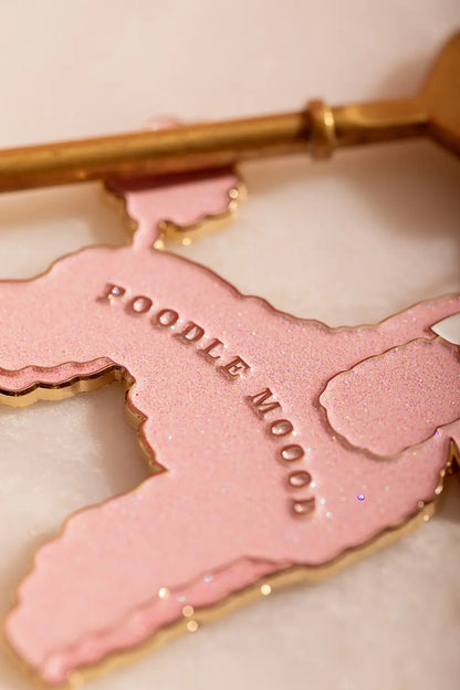 Poodle mood - Keychain