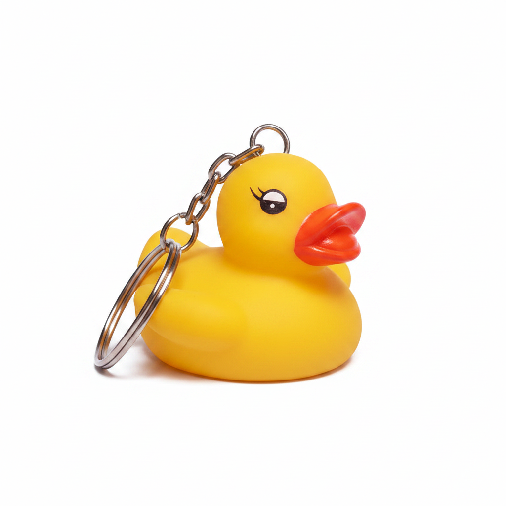 Bath Duck Keychain
