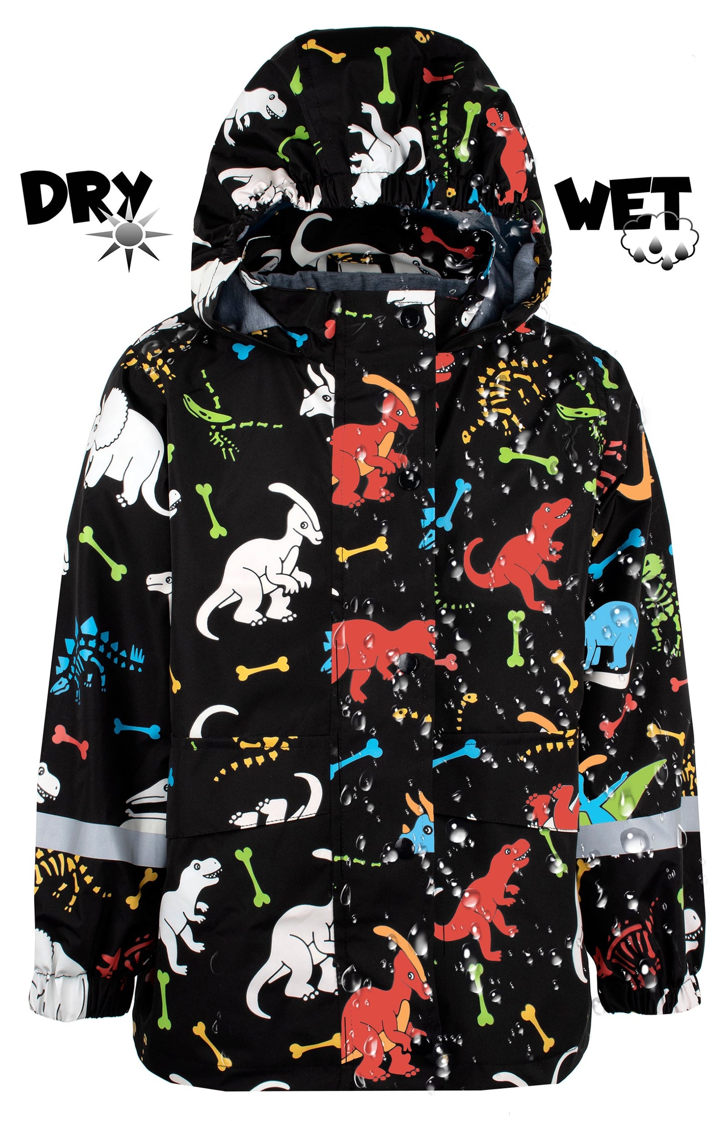 Raincoat – dinosaure Bones