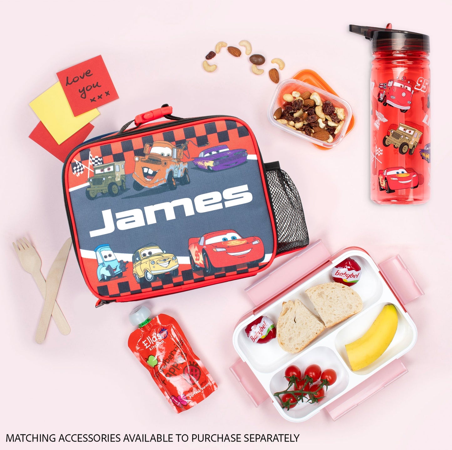 Personalized Lunch Bag - Disney Cars