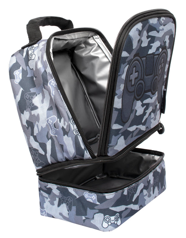 Sac repas à deux compartiments – Game Pad Camo
