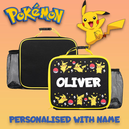 Personalized Lunch Bag - Pokémon Pikachu