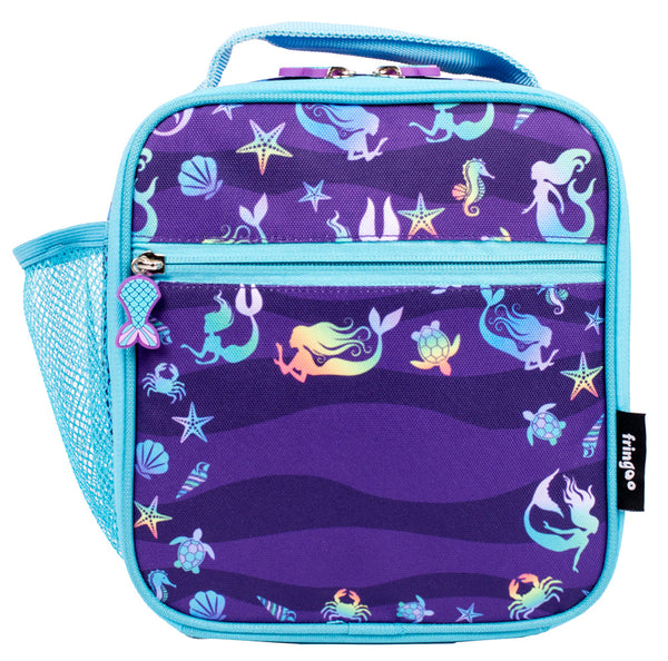 Personalized Lunch Bag - Purple Mermaids