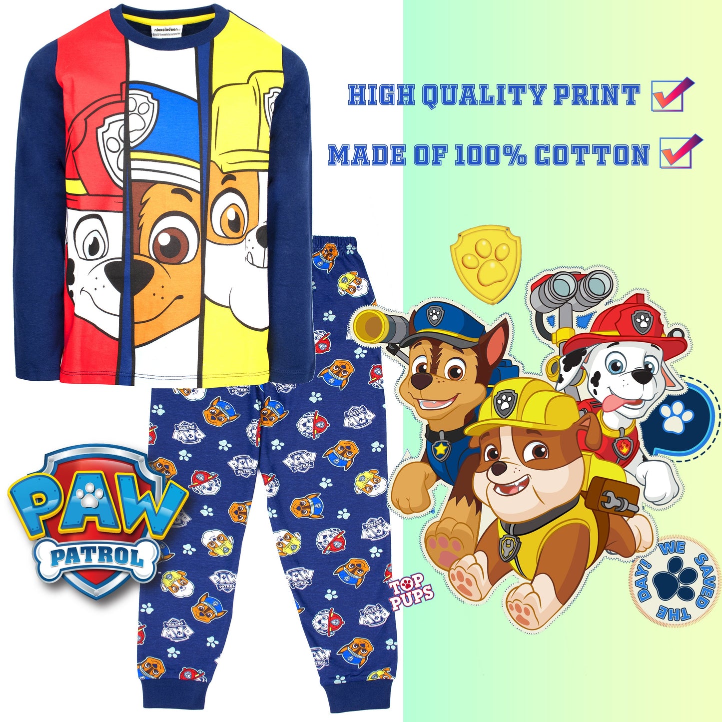 PAW Patrol Pajamas - Navy