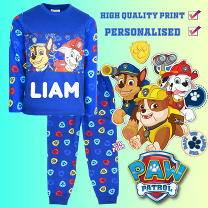 Paw Patrol Personalized Pyjamas