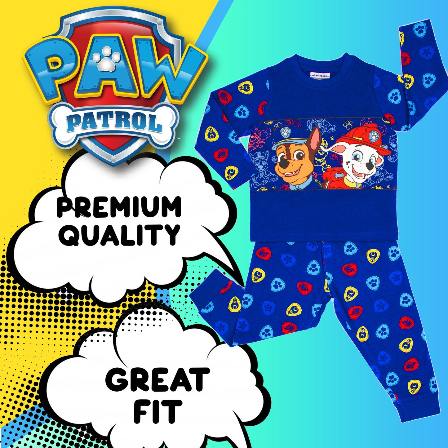 Paw Patrol Personalized Pyjamas