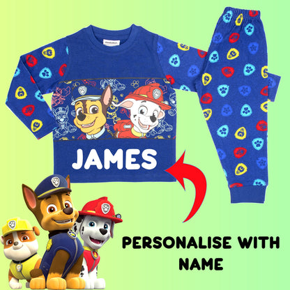 Paw Patrol Personalized Pyjamas