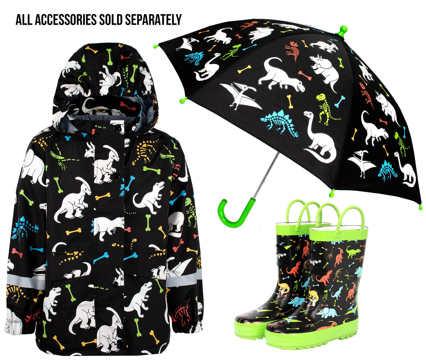 Raincoat – dinosaure Bones