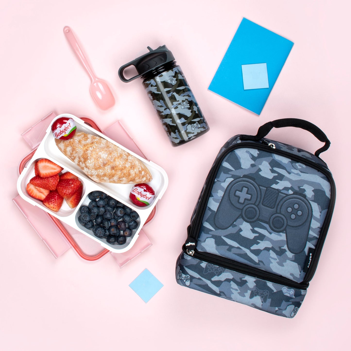 Sac repas à deux compartiments – Game Pad Camo