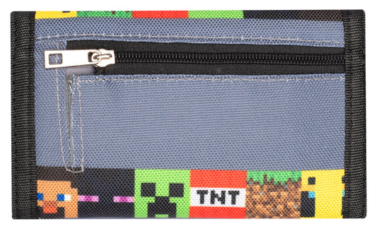 Minecraft Kids portefeuille – gris