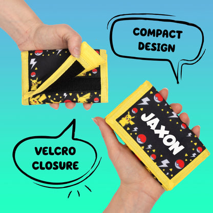 Personalized Pikachu Wallet