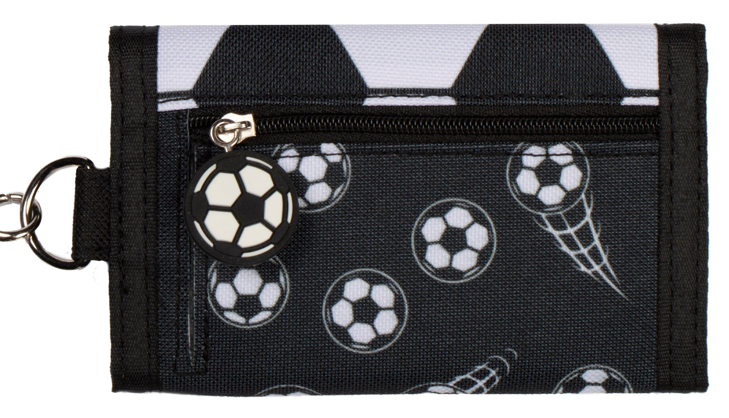 Portefeuille – football noir