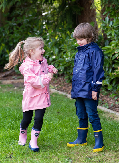 Personalized Kids Raincoat - Pink