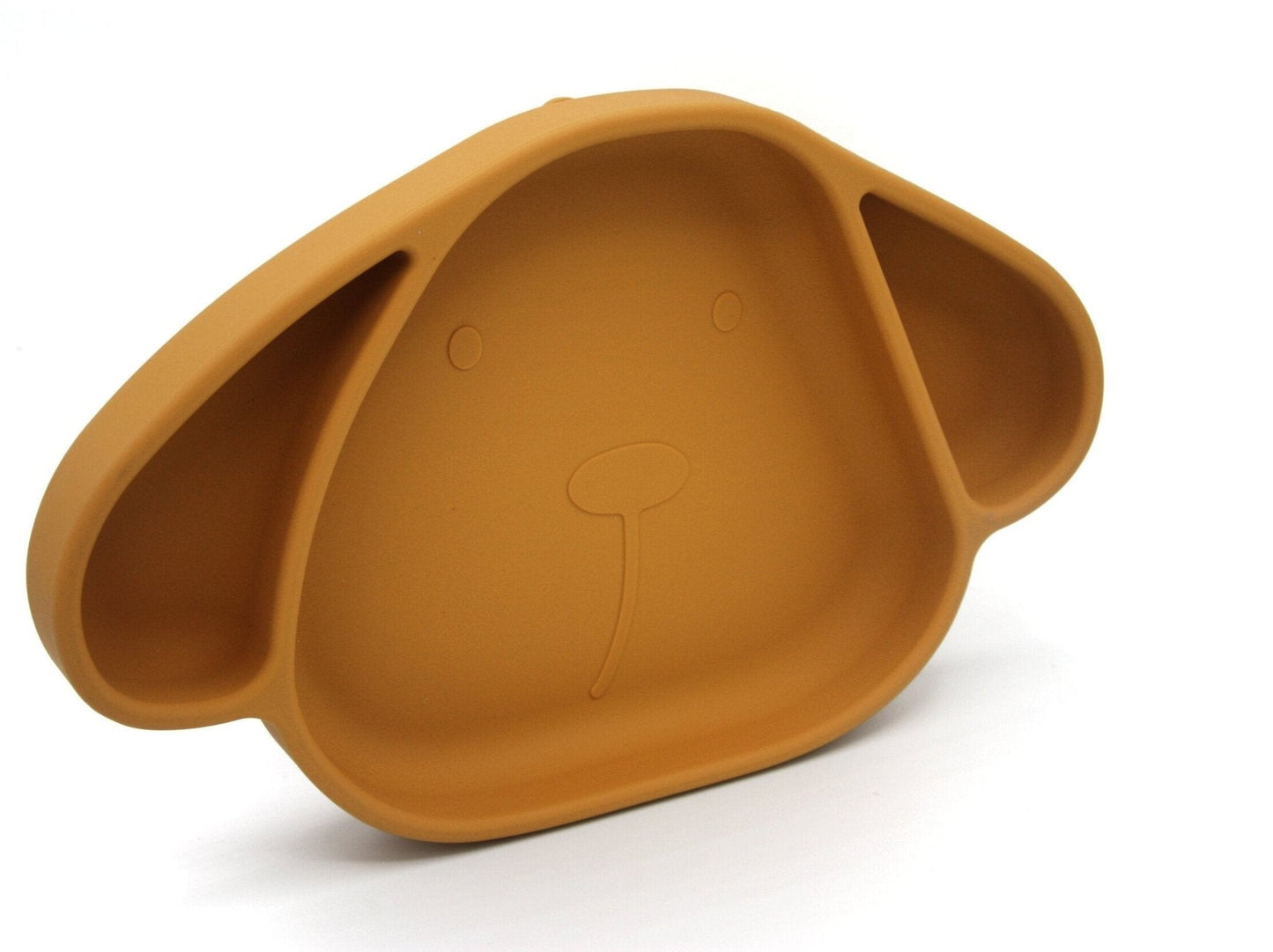 Silicone suction plate Milo Honey