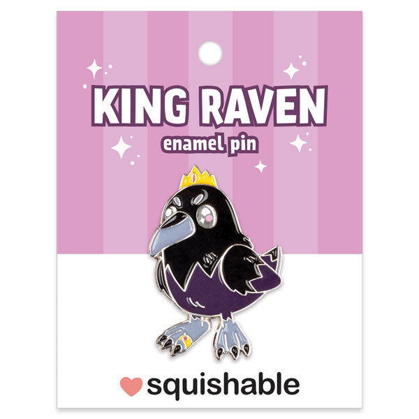 Pin's Émaillé Squishable – Corbeau Roi
