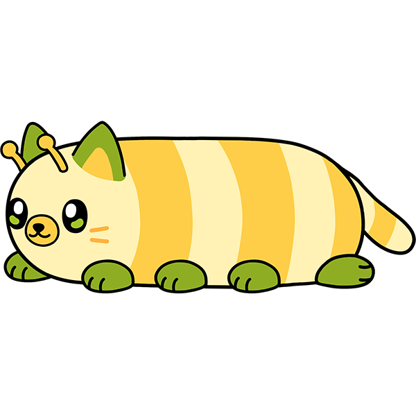Peluche Mini Squishable – Kittypillar