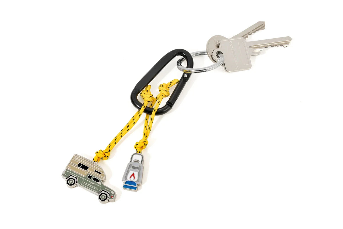 Porte-clés Mousqueton Camping