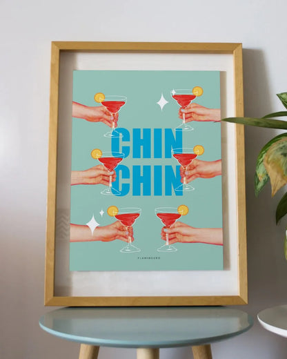 Decorative Print Chin Chin - BLOODY