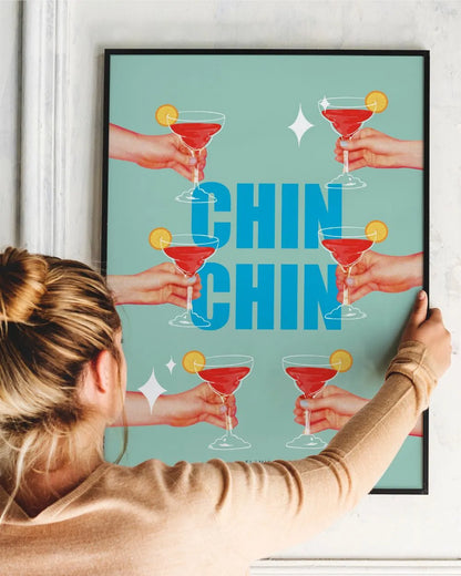 Decorative Print Chin Chin - BLOODY