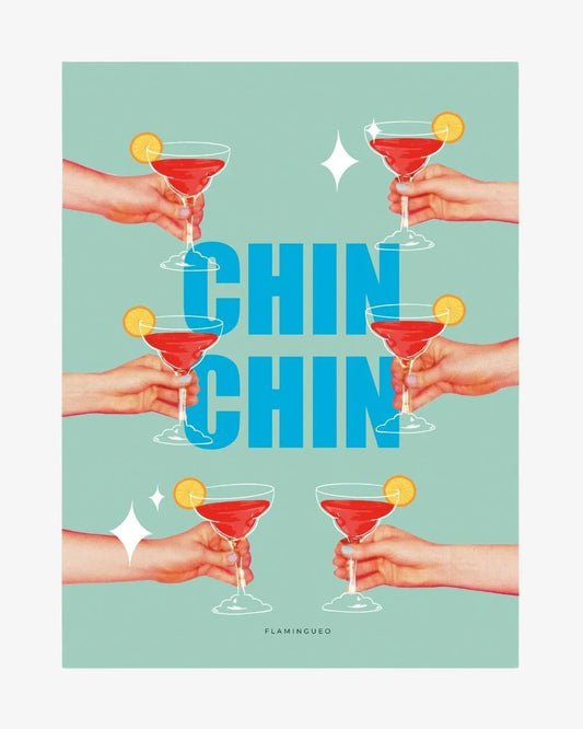 Decorative Print Chin Chin - BLOODY
