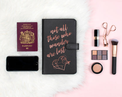 Étui pour passeport – Wander Lost