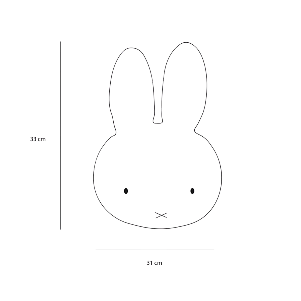 Décoration murale Lapin Miffy - Wild & Soft