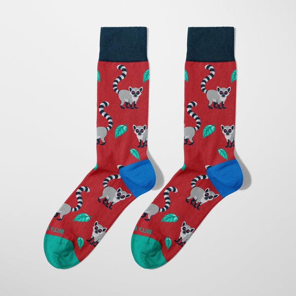 Lively Lemurs Socks