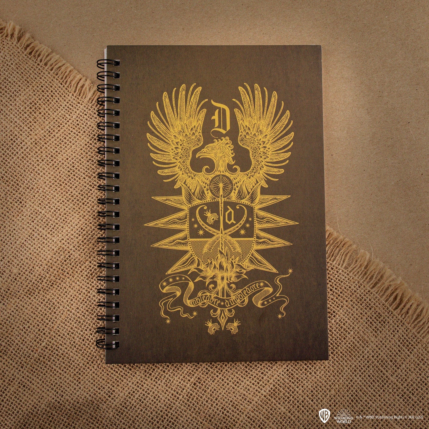 *Dumbledore Family Crest Notebook