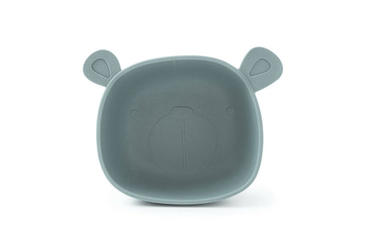 Lili the bear silicone feeding bowl Ocean