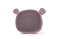 Bol à manger Lili l'Ours Silicone Prune