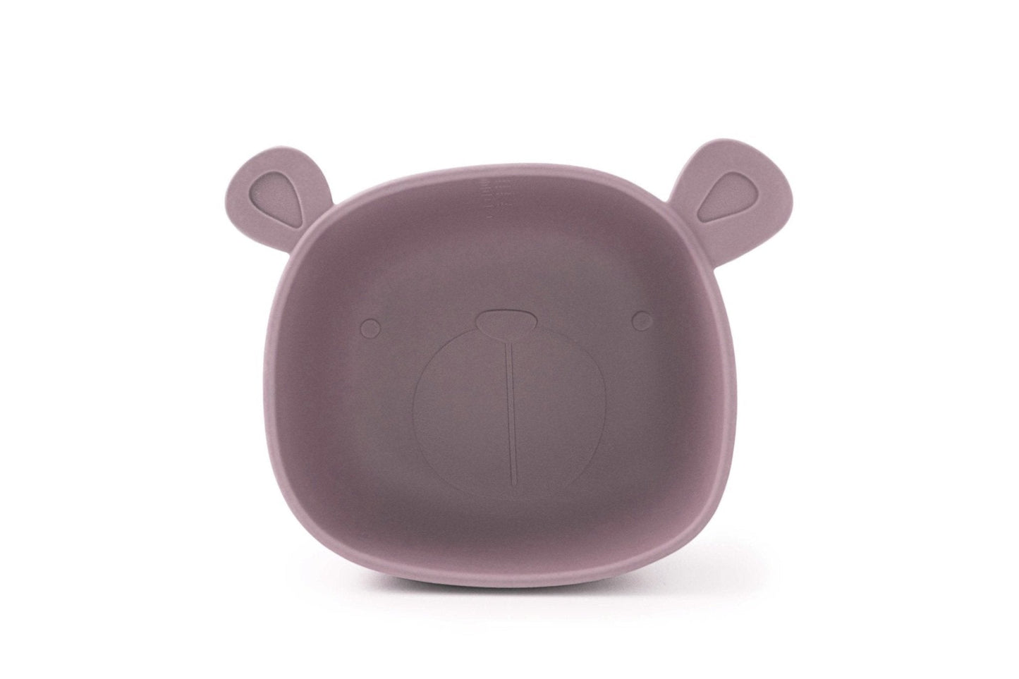 Lili the Bear Silicone Eating Bowl Plum