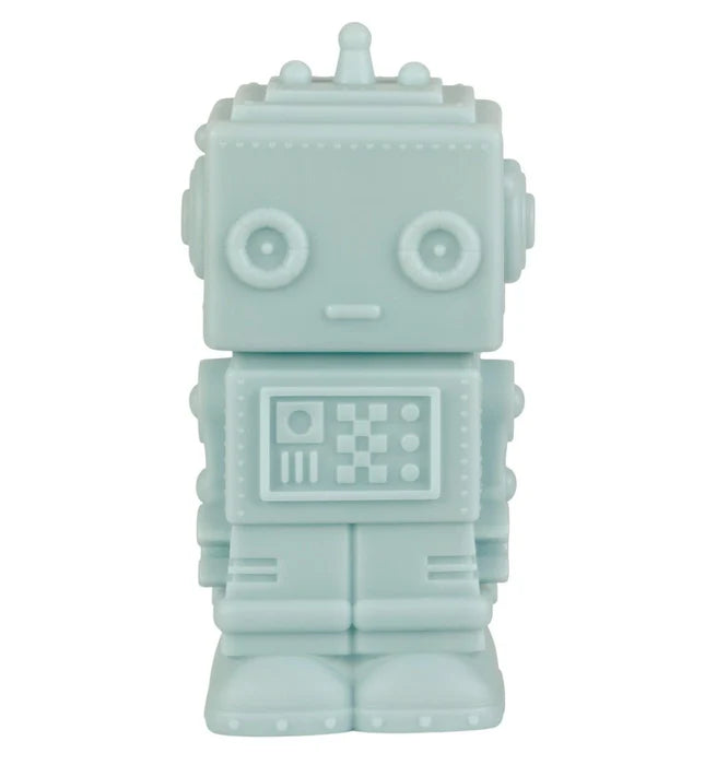 Luce notturna robot blu