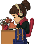 Figurine Lofi Girl (1ft)