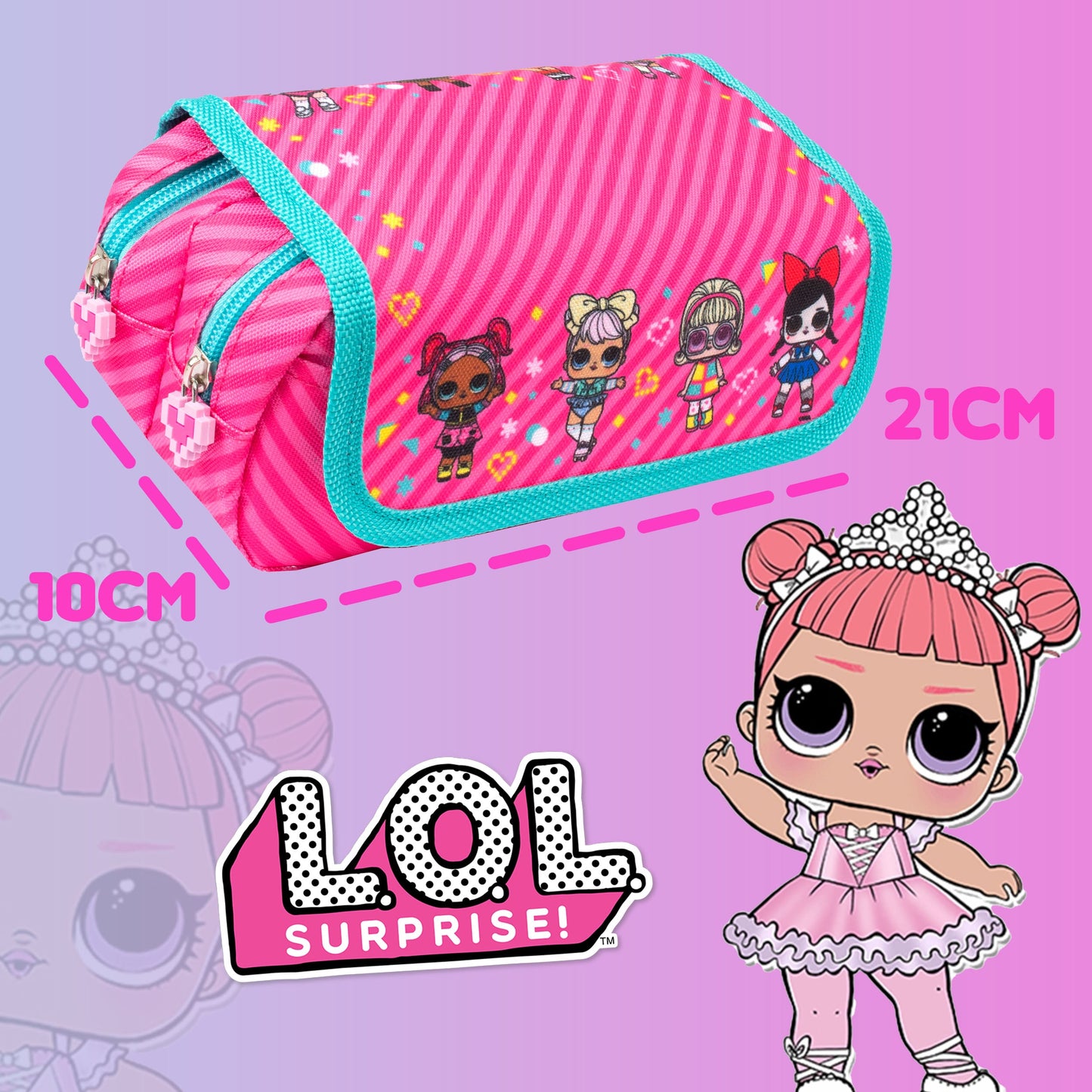 Personalized Pencil Case - LOL