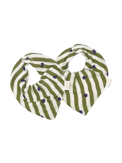 Lot de 2 bavoirs bandana - MAEL